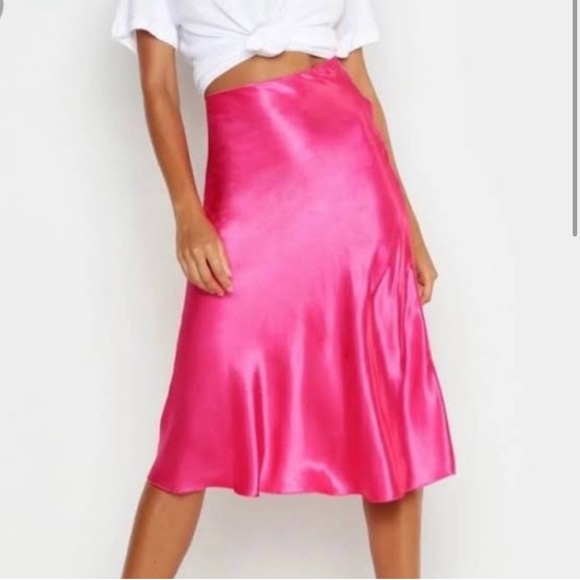 Leith Dresses & Skirts - Leith hot pink midi skirt